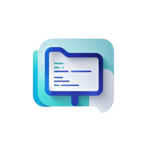A 3D-style digital icon of a certificate or document with a teal ribbon bookmark and a checkmark badge on a light gray background.